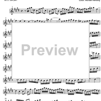 Three Part Sinfonia No. 3 BWV 789 D Major - B-flat Soprano Saxophone