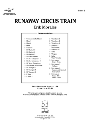Runaway Circus Train - Score