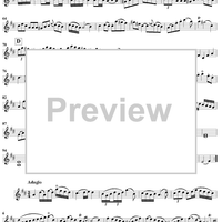 Duo No. 6 in D Major - Violin