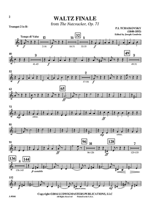 Waltz Finale from The Nutcracker, Op. 71 - Bb Trumpet 2