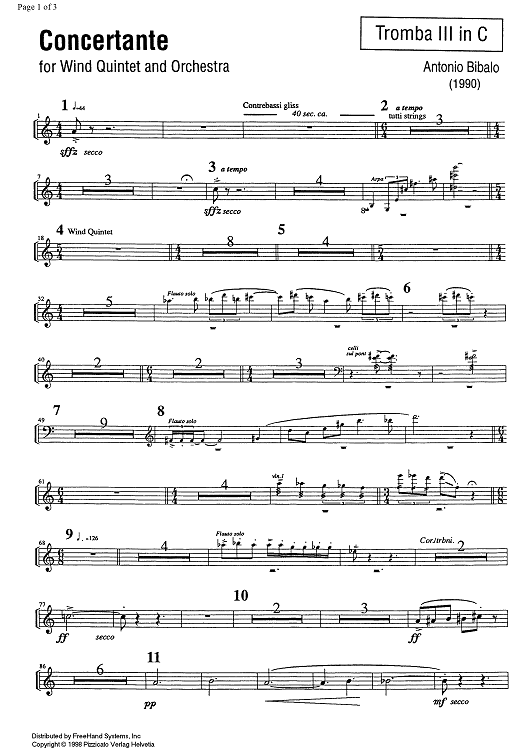 Concertante - Trumpet in C 1