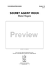 Secret Agent Rock - Score