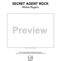 Secret Agent Rock - Score