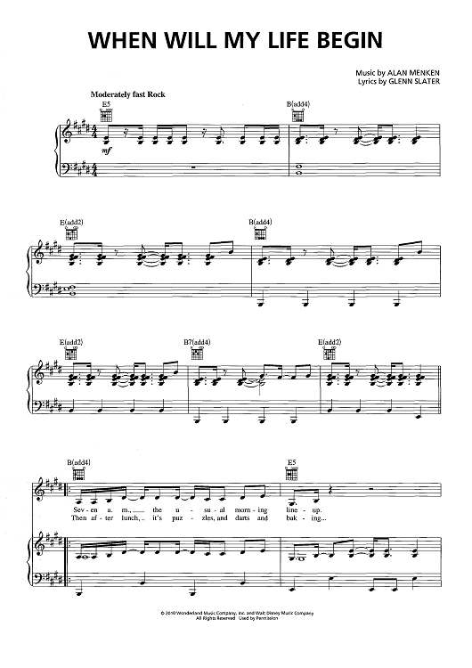 When Will My Life Begin