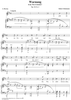 3 Songs, Op. 119, No. 2 - Warnung - No. 2 from "Three Poems" op. 119
