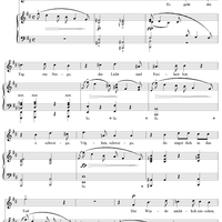 3 Songs, Op. 119, No. 2 - Warnung - No. 2 from "Three Poems" op. 119