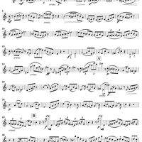 Duet No. 1 from Six Easy Duets, Op. 137 - Flute 2