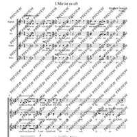 Atemleise - Choral Score