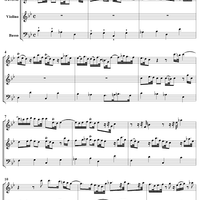 Trio Sonata in C minor, H386a