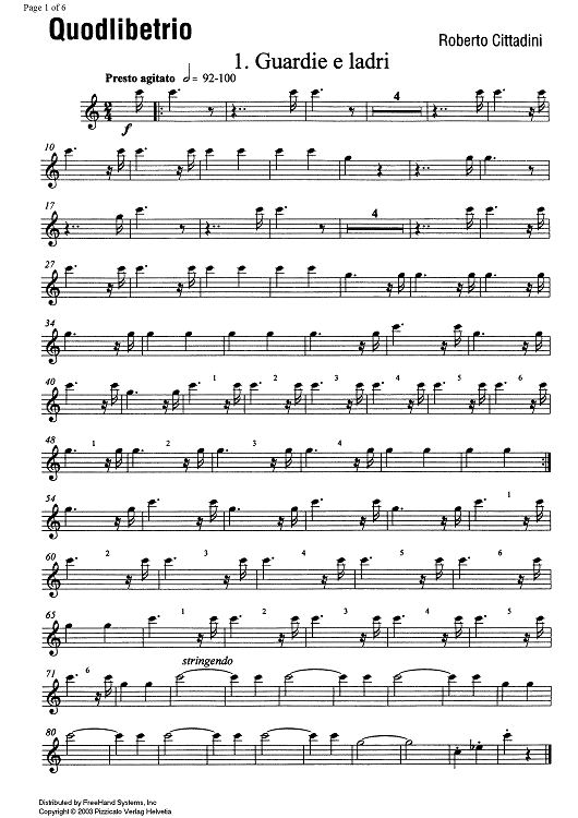 Quodlibetrio - Flute