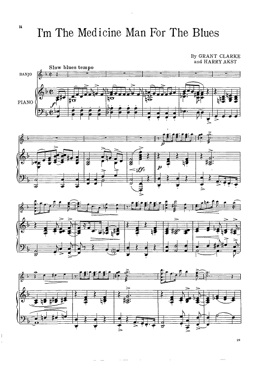 I'm The Medicine Man For The Blues