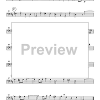 Rondeau - from Orchestral Suite #2 in B Minor - Part 3 Cello or Bassoon