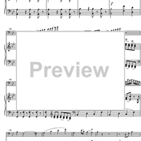 Concerto Bb Major KV191 - Score