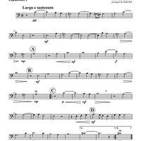 Weep, O Mine Eyes - Euphonium 2