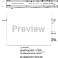 Il Carnevale degli animali di Venezia - Score