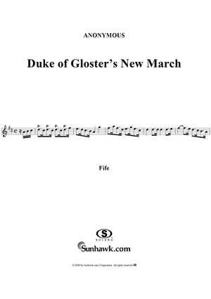 Duke of Gloster's New March