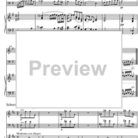 Piano Trio G Major - Score