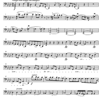 String Quartet f minor Op. 5 - Cello