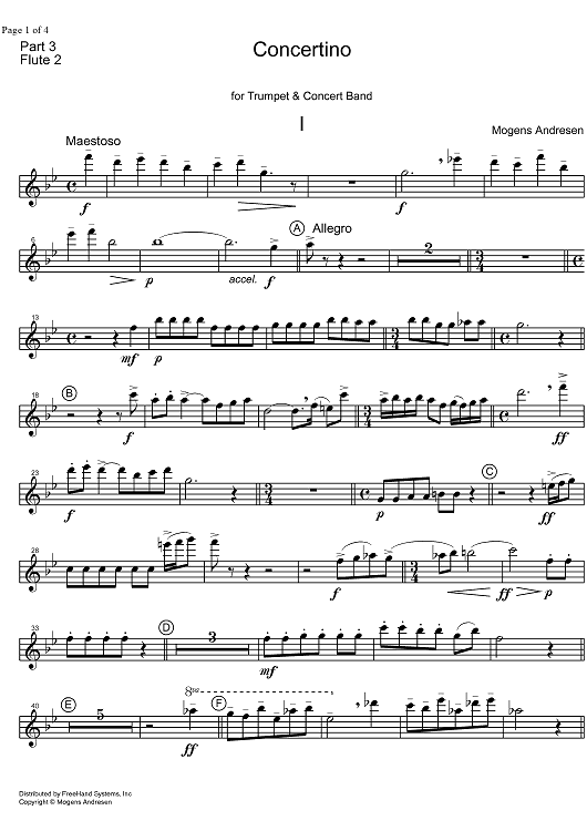 Concertino - Flute 2