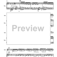 Spinning Song (Song Without Words, No. 34) - Piano Score