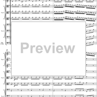 Brandenburg Concerto No. 3: Allegro - Score