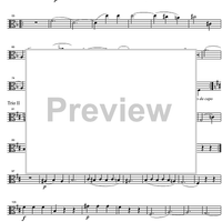 Divertimento No.17 D Major KV334 - Viola