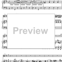 Concerto D Major Op. 1 - Score