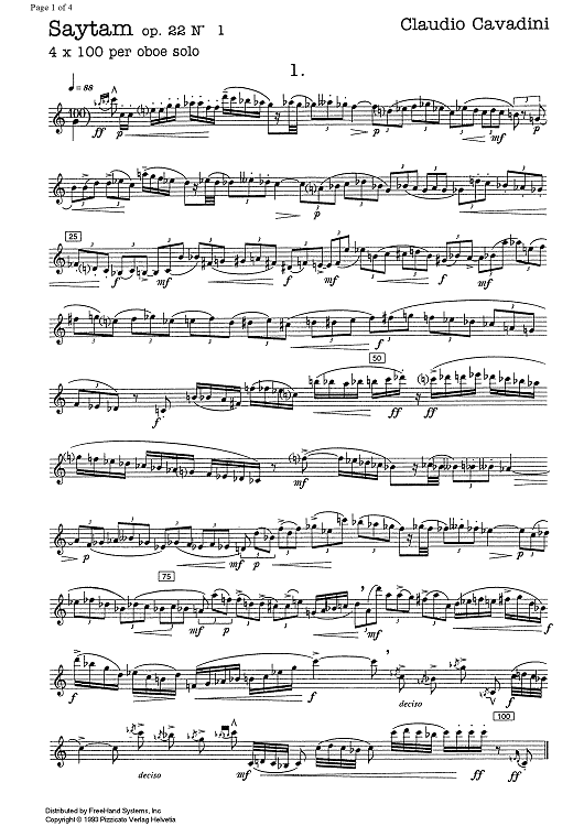 Saytam Op.22 No. 1