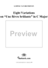 Eight Variations on "Une fievre brulante" in C Major, WoO 72