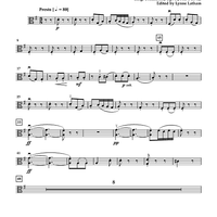 Quartettino G-dur "La Tiranna Spagnola" Op. 44, No. 4 - Viola