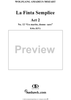 "Un marito, donne care", No. 12 from "La Finta Semplice", Act 2, K46a (K51) - Full Score