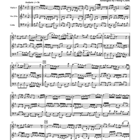 Mostly Handel - for String Trio - Score