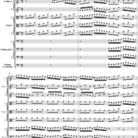 Brandenburg Concerto No. 3: Allegro - Score