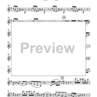 Le Tombeau de Couperin for Oboe and String Quartet - Violin 1