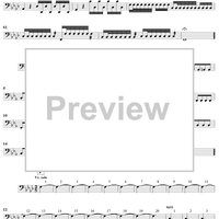 The Four Seasons, No. 4: Winter - Cello/Bass