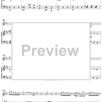 Concerto No. 4 in D Major - Piano Score