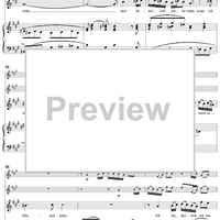 "Ich bin herrlich, ich bin schön", Aria, No. 4 from Cantata No. 49: "Ich geh' und suche mit Verlangen" - Piano Score