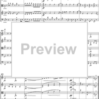 Quintet in C Major, Movement 4 - Score