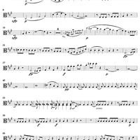 Clarinet Quintet in A Major, K581 - Viola