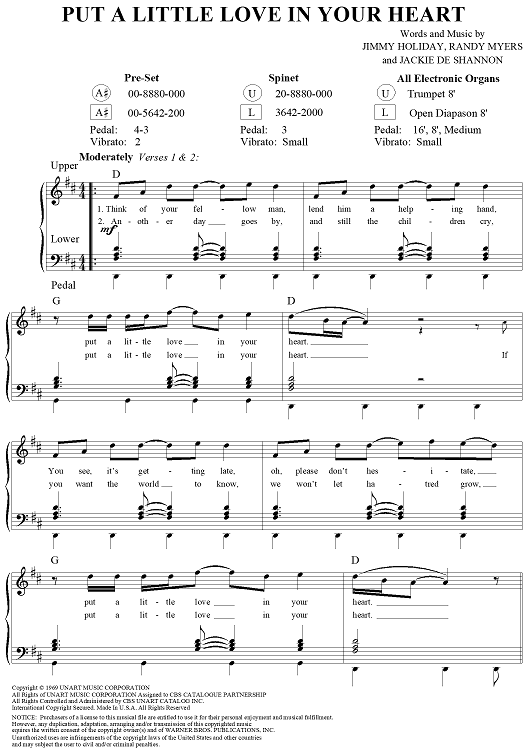 Put A Little Love In Your Heart