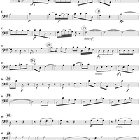 Trio in G major - Cello