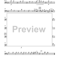 Chamber Suite in D Major for Cello Quartet or Choir - Cello 3