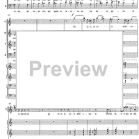 Canto dell'erba secca - Score