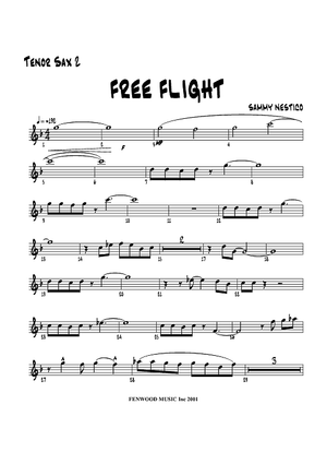Free Flight! - Tenor Sax 2