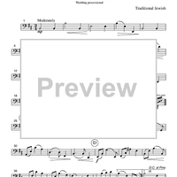 Yedid Nefesh - Wedding processional - Part 3 Cello or Bassoon