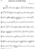 Sonata No. 4 in B-flat Major - Flute