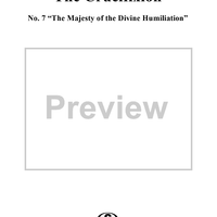 The Crucifixion: No. 7, The Majesty of the Divine Humiliation