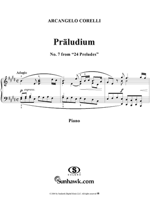 Präludium in E Major, No. 7 from "Twenty Four Preludes"