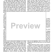 Catches No. 84 - 95 from The Catch Book (Oxford) - Notes