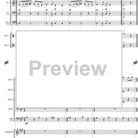 Suite for string orchestra and percussion - Full Score